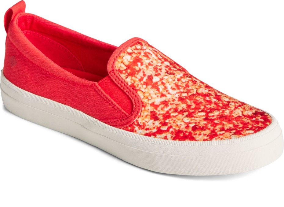 Sperry Sperry X Buen Humor Tarta De Fresa Cresta Gemela Sangre Zapatilla De Deporte Tarta Roja