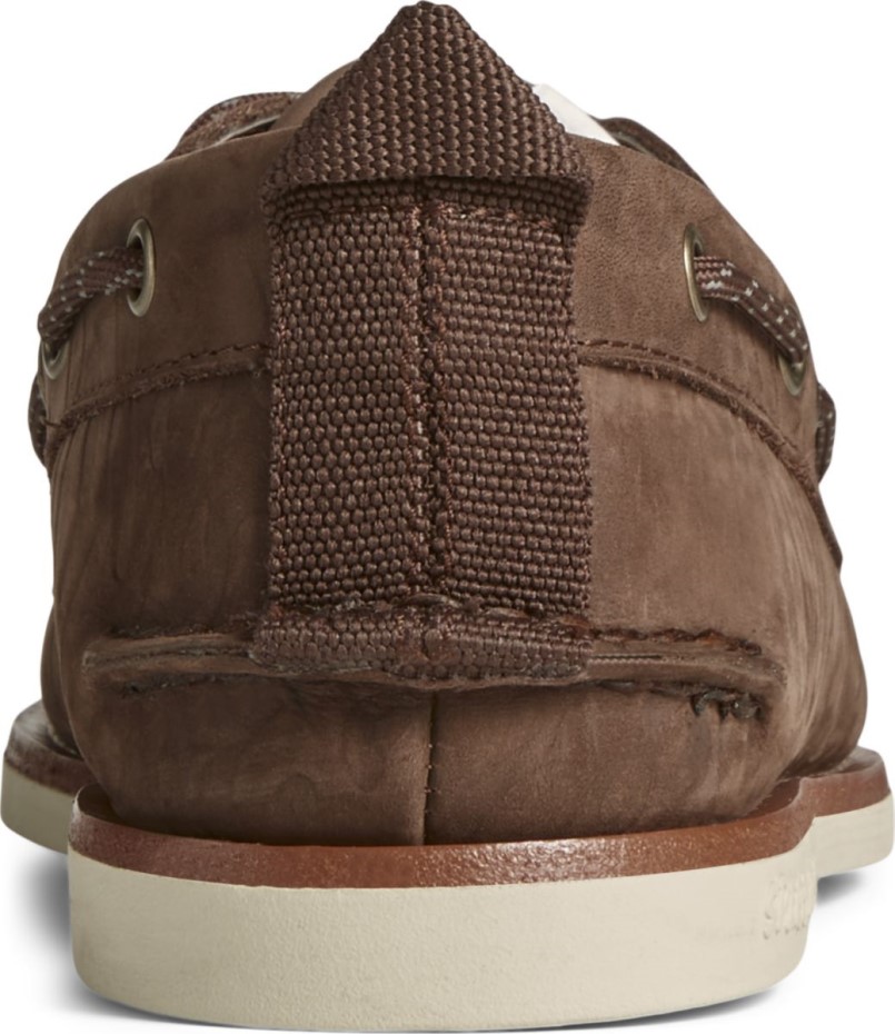 Sperry Sperry X Herschel Auténtico Original Náutico Con 2 Ojales Marrón