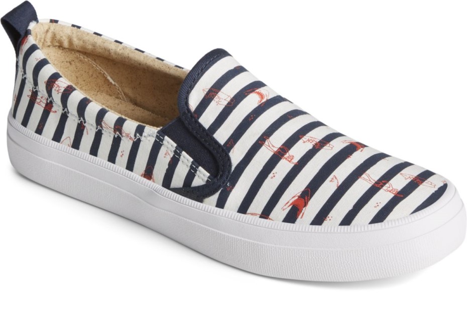 Sperry Sperry X Mandíbulas Crest Twin Gore Stripe Zapatillas Sin Cordones Azul