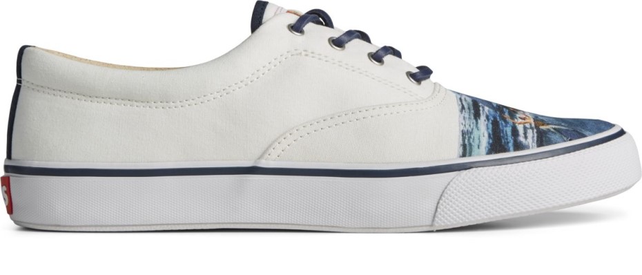 Sperry Sperry X Mandíbulas Striper Ii Cvo Zapatilla De Deporte Blanco