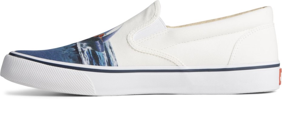 Sperry Zapatillas Sin Cordones Sperry X Jaws Striper Ii Blanco