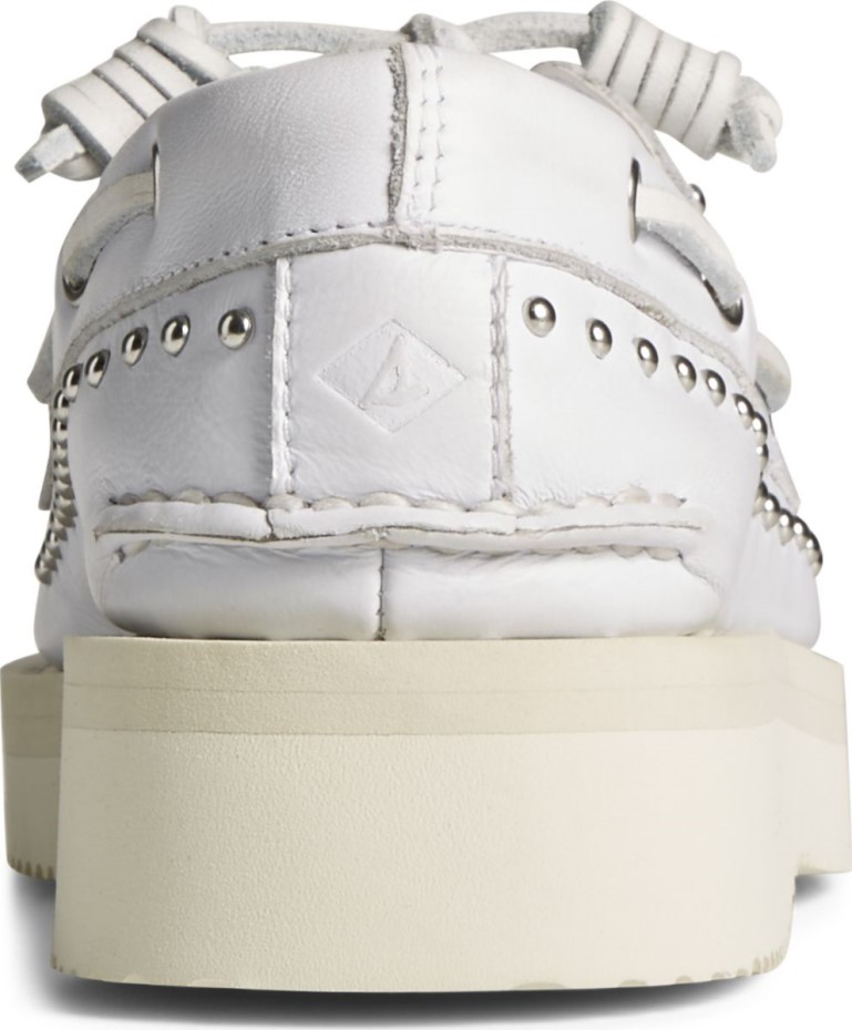 Sperry Sperry X Rebecca Minkoff Auténtico Original 2-eye Sport Lug Barco Zapato Blanco