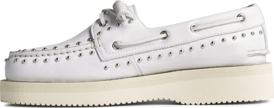 Sperry Sperry X Rebecca Minkoff Auténtico Original 2-eye Sport Lug Barco Zapato Blanco