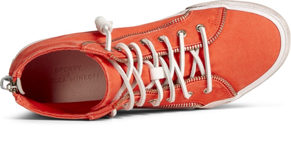 Sperry Sperry X Rebecca Minkoff Zapatilla Alta Naranja