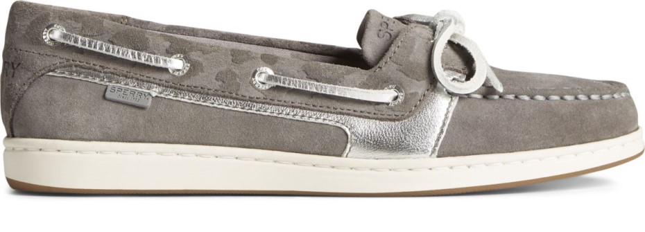 Náutico Guepardo Estrella De Mar Sperry Gris