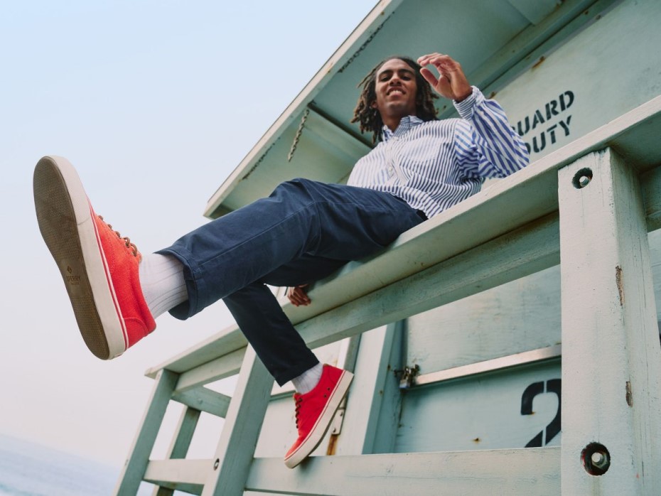 Sperry Striper Ii Cvo Zapatillas De Cáñamo Marfil