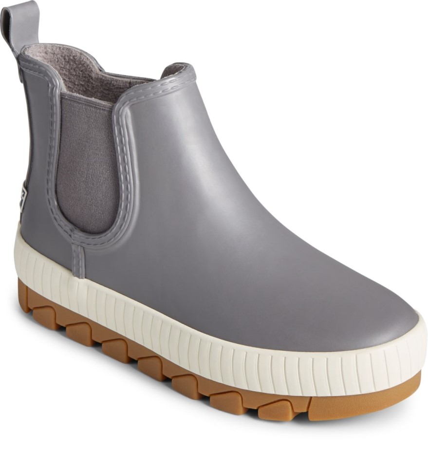 Bota De Lluvia Chelsea Sperry Torrent Gris