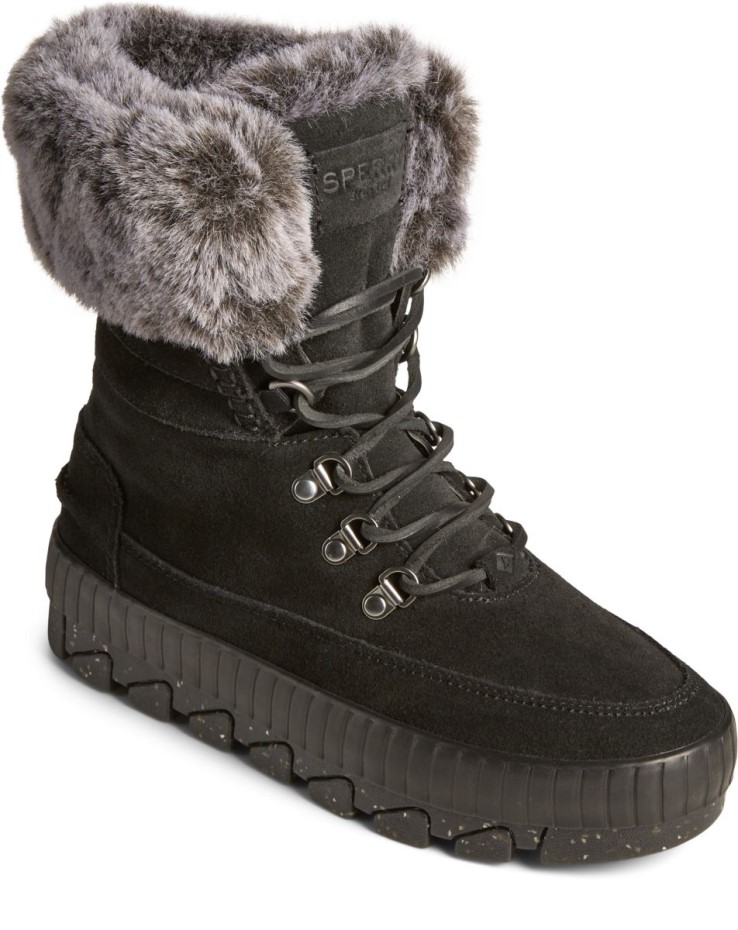 Bota Con Cordones Sperry Torrent Negra