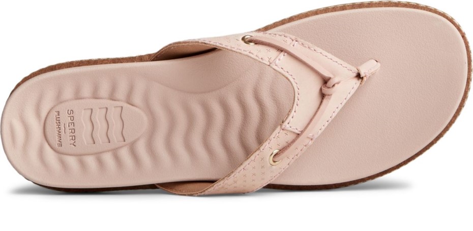 Sperry Waveside Plushwave Flip Flop Rubor