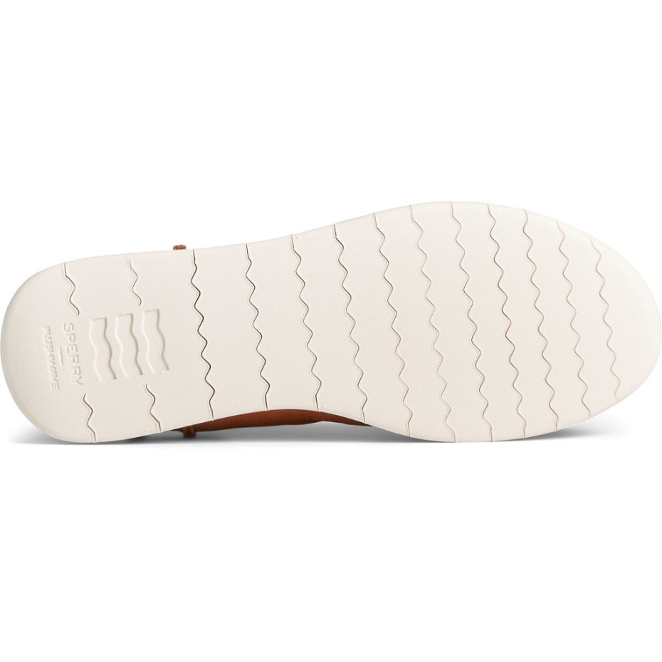 Sperry Coastal Plushwave - Botines Chelsea Para Mujer, Color Tostado