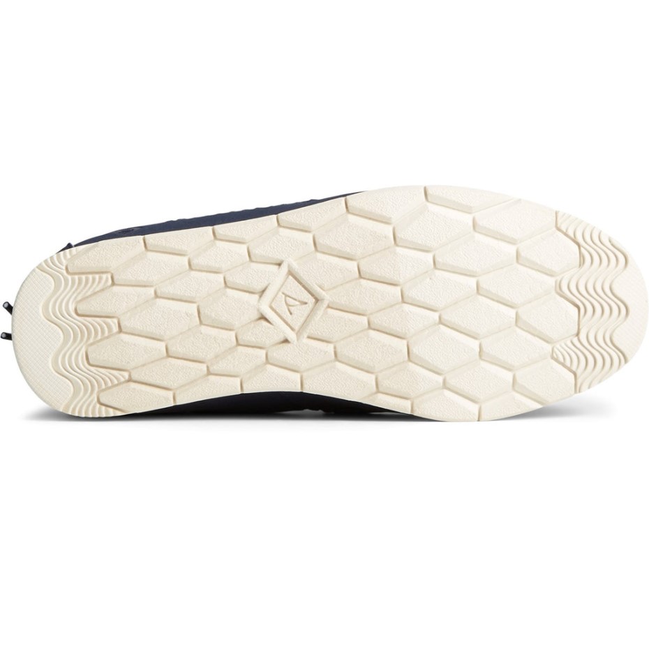 Sperry Mujer Moc-sider Nylon Slip On Azul Marino