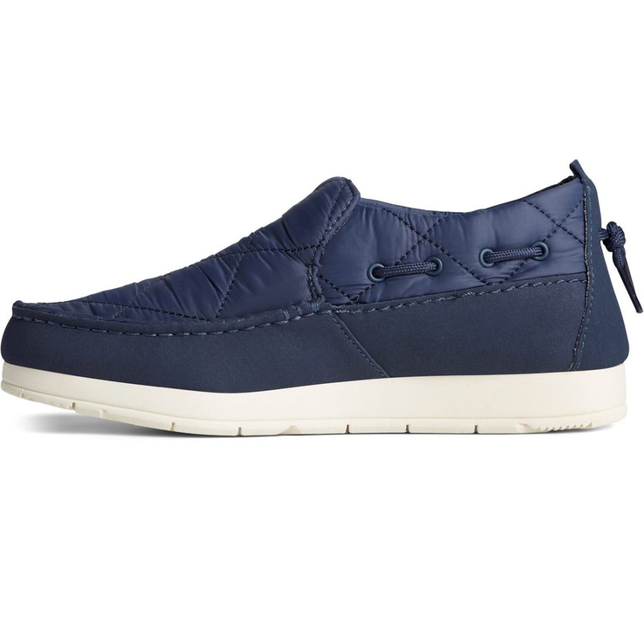 Sperry Mujer Moc-sider Nylon Slip On Azul Marino
