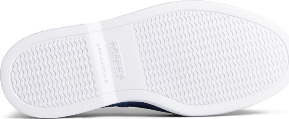 Sperry X Mandíbulas Auténtico Original Barco Flotador Zapato Azul Sperry