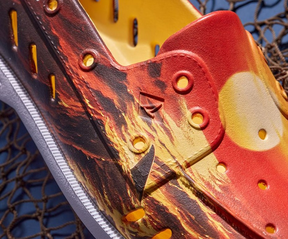 Sperry X Mandíbulas Auténtico Original Barco Flotador Sperry Naranja