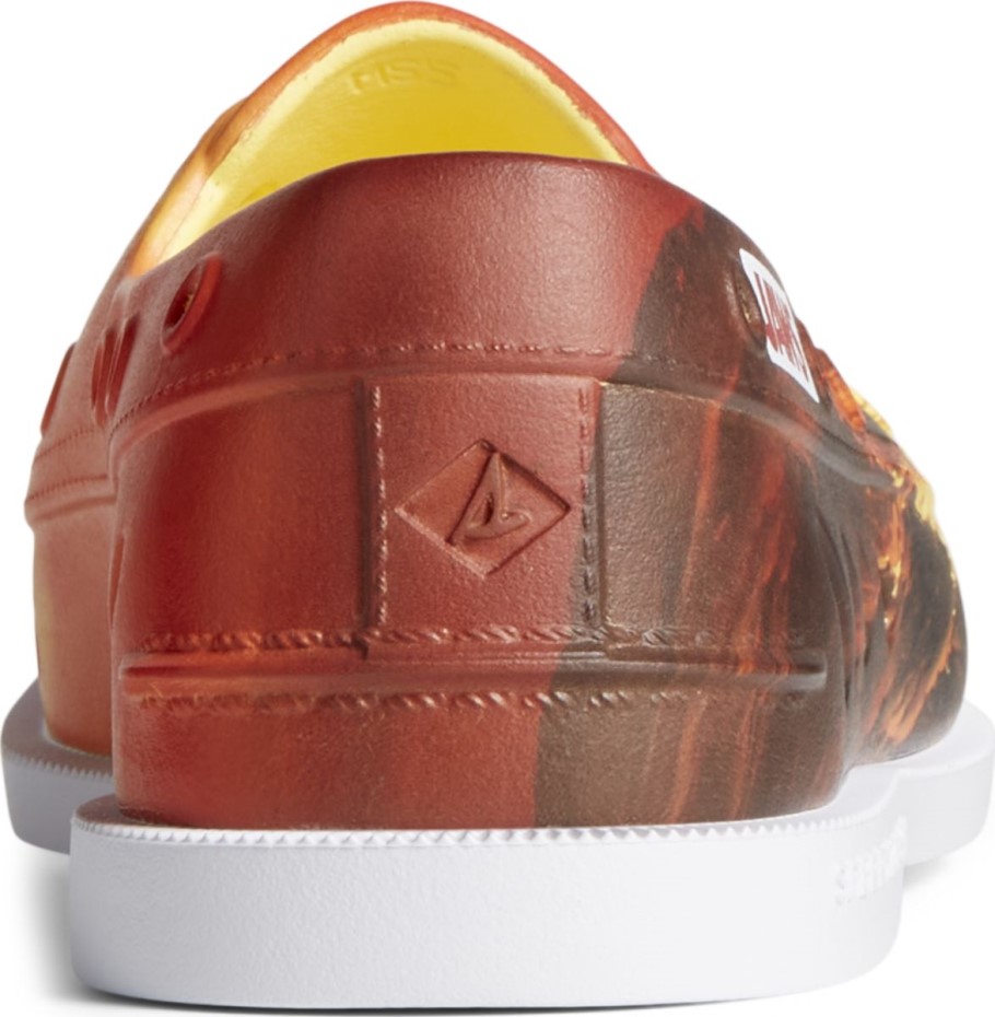 Sperry X Mandíbulas Auténtico Original Barco Flotador Sperry Naranja