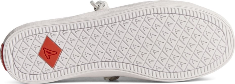 Sperry X Mandíbulas Crest Vibe Raya Zapatilla De Deporte Rojo Sperry