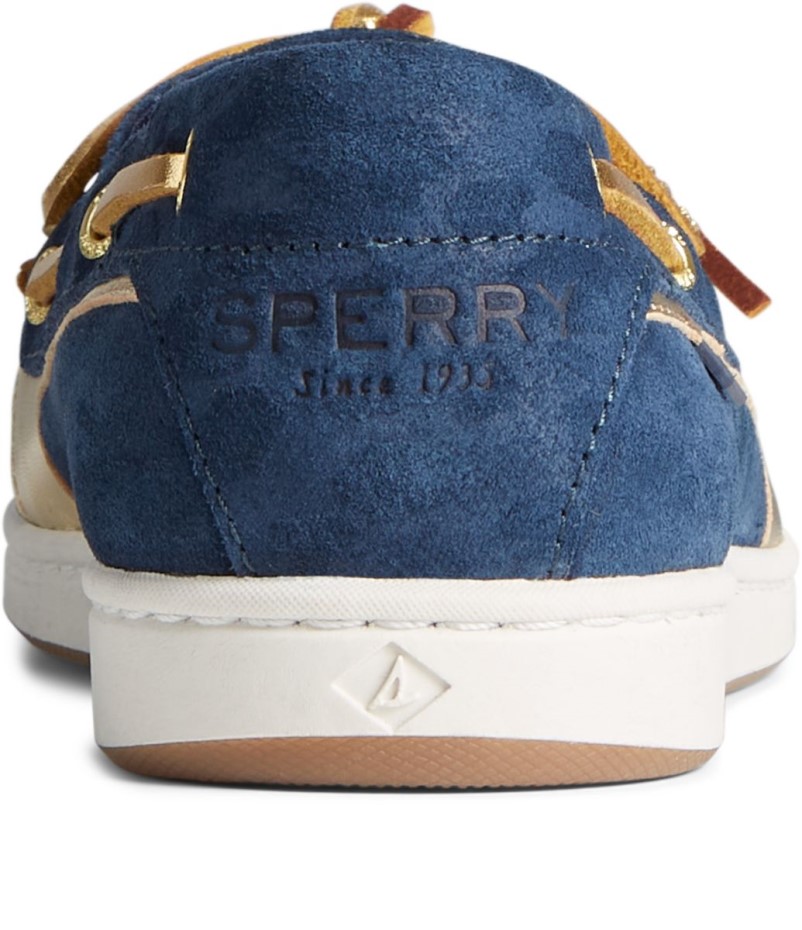 Zapato De Barco De Guepardo Estrella De Mar Azul Marino Sperry