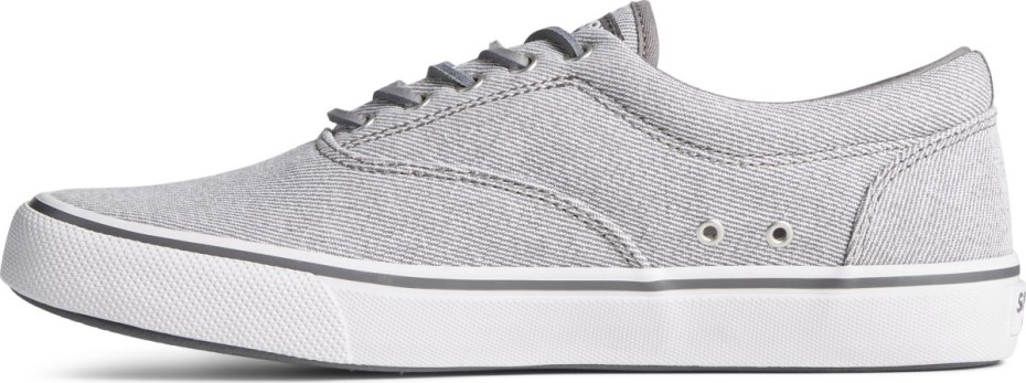 Zapatilla De Deporte De Sarga Lavada Cvo Striper Ii Gris Sperry