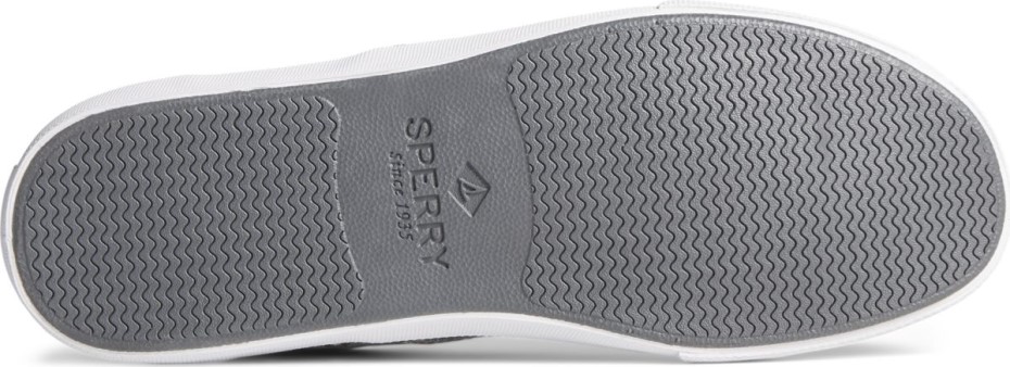 Zapatilla De Deporte De Sarga Lavada Cvo Striper Ii Gris Sperry
