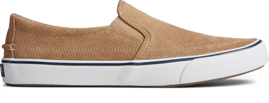 Zapatillas Sin Cordones Perforadas Striper II Twin Gore Sperry Taupe