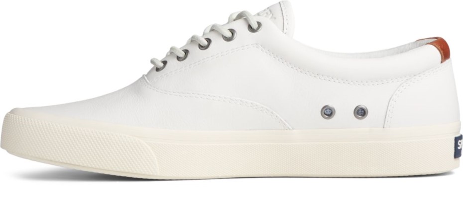 Zapatillas Striper Plushwave Cvo Cuero Blanco Sperry