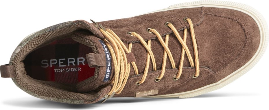 Bota De Excursionista De Tormenta Striper Camuflaje Marrón Sperry