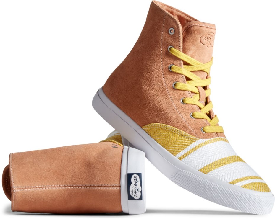 Zapatilla Unisex Cloud Cvo Lino Hi Sperry Tan