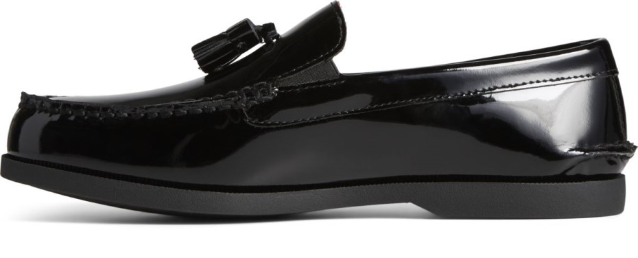 Sperry Unisex X Billy's Shinjuku Nube Borla Mocasín Charol Negro Sperry