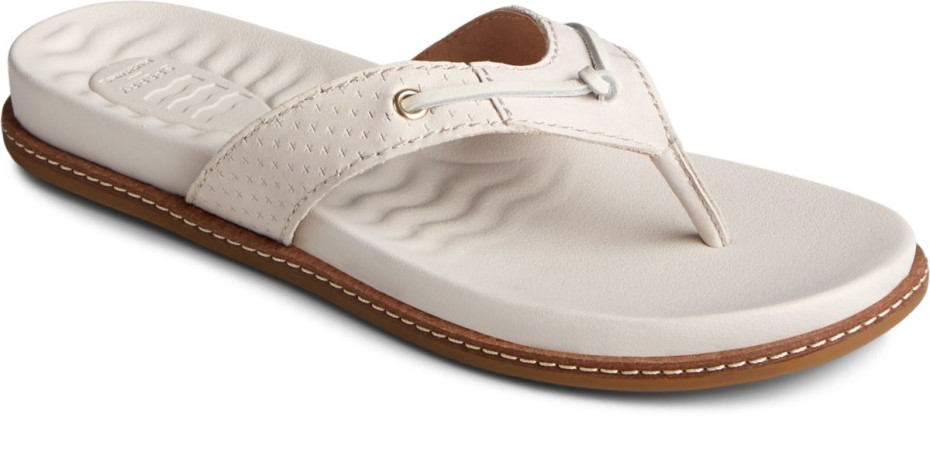 Waveside Plushwave Flip Flop Marfil Sperry
