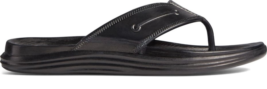 Flip Flop De Barlovento Negro Sperry