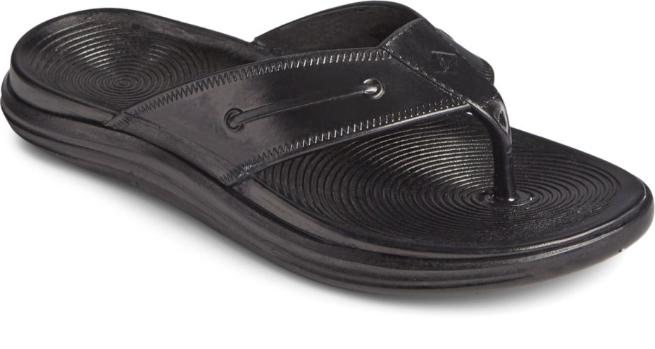 Flip Flop De Barlovento Negro Sperry