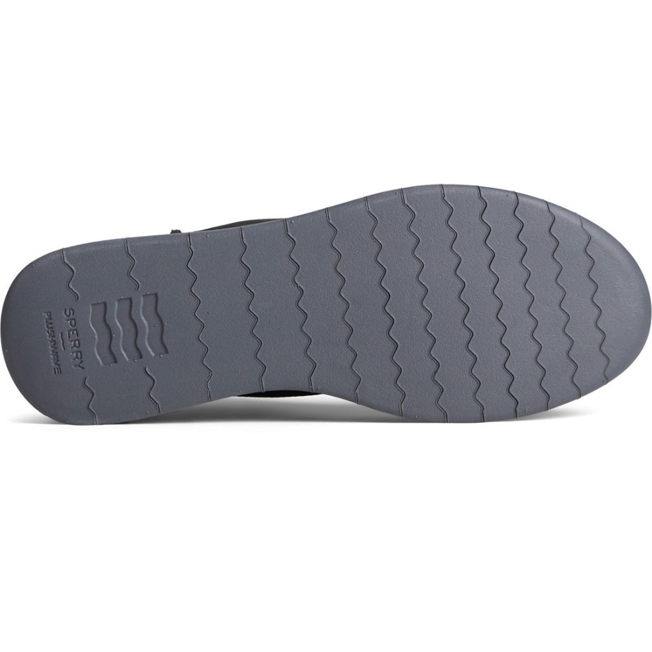 Botines Chelsea De Mujer Coastal Plushwave Negro Sperry