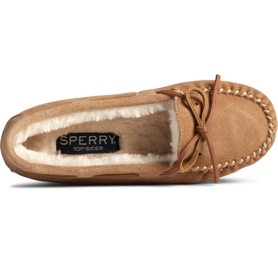 Zapatilla Reina Mujer Sperry Canela