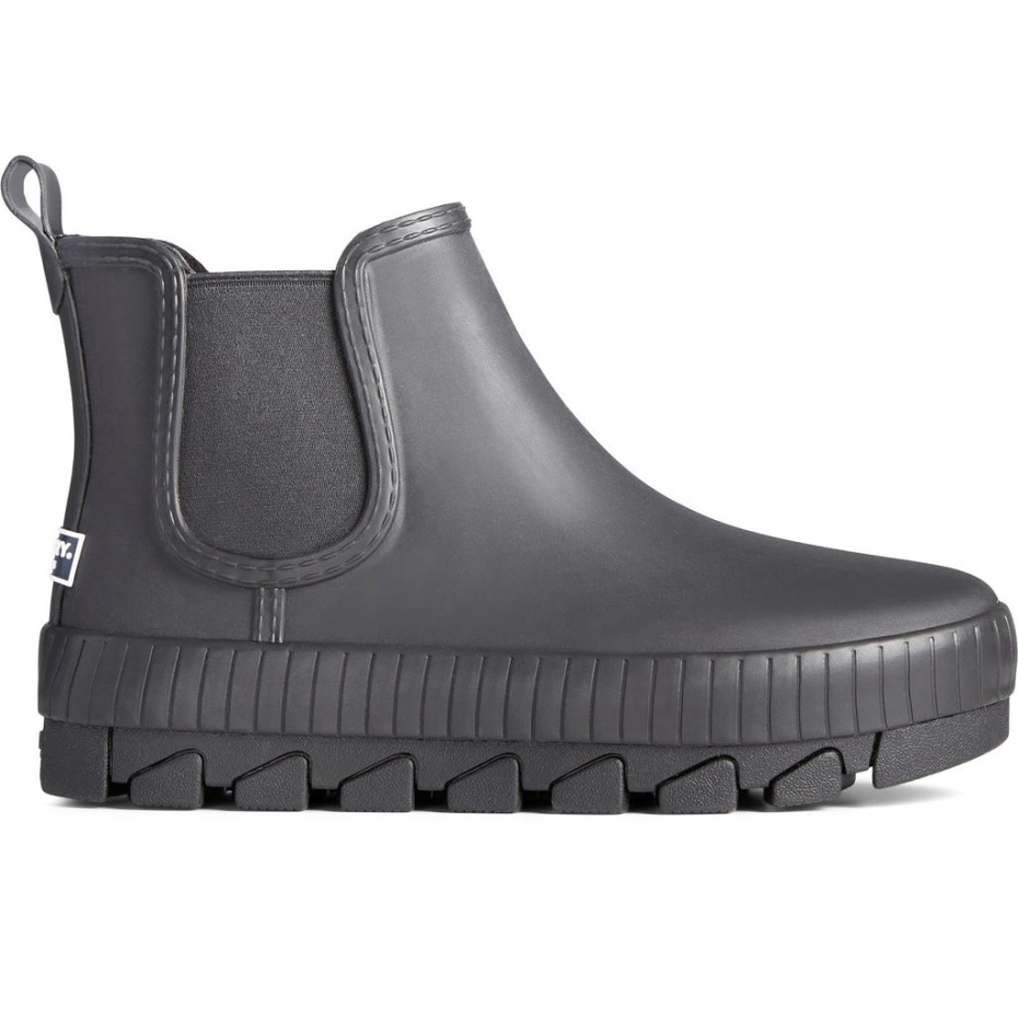 Botines Chelsea Mujer Torrent Negro Sperry